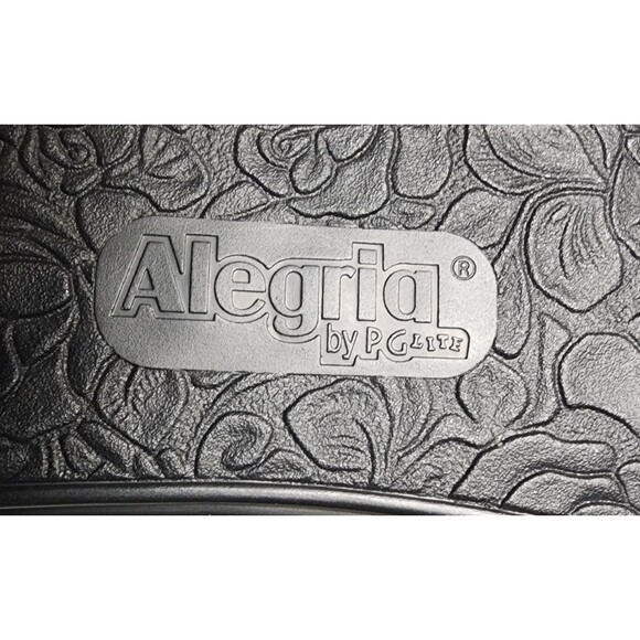 Alegria Trinity NEW Safari Leather Platform Wedge Pony Hair Upper Size 38 - Picture 6 of 8